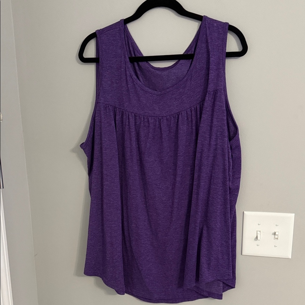 Purple Sleeveless Women's Top